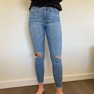 Silver High Note Skinny Jeans W27/L27